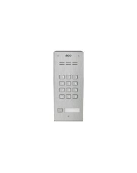 Panel domofonowy COMO-PRO, 1 przycisk, zamek szyfrowy, czytnik breloków, natynkowy, stal nierdzewna COMO-PRO-CODE-A1 NT