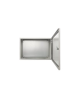 Hermetyczna obudowa metalowa AWOH604020 IP66 z płytą montażową