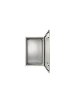 Hermetyczna obudowa metalowa AWOH406020 IP66 z płytą montażową