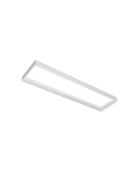 Rama do natynkowego montażu paneli sufitowych LED ALPHA PRO (1195x295mm), biała