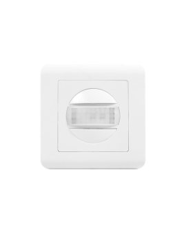 Czujnik ruchu PIR do instalacji w puszce, 160, 300W, biały