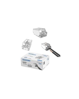 Złączka instalacyjna do przewodów sztywnych maks. 2.5mm² 2-przew. EDO202 100szt