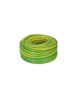 Kabel instalacyjny LgY / H07V-K 16mm2 jednożyłowy żółto-zielony 450/750V giętki linka Eltrim /100m/