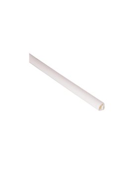 Listwa elektroinstalacyjna półokrągła kanał kablowy LPO 14x14mm korytko z pokrywą i taśmą montażową 2-stronną