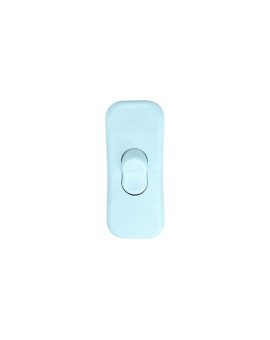 Przełącznik kołyskowy Wyłącznik przelotowy na kabel do lampy 250V biały