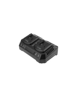 Ładowarka podwójna do akumulatorów Energy+ Li-Ion (18V / 2x 3A) GRAPHITE 58G085-1