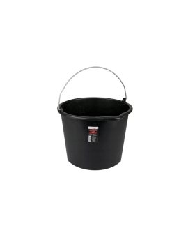 Wiadro budowlane ogrodowe gospodarcze 16L z uchwytem i lejkiem Schmith