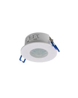 Czujnik ruchu PIR, 360, 1200W, okrągły, podtynkowy