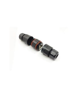 Wodoodporna mufa kablowa z gniazdami RJ45, IP65