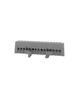 Listwa prądowa ZPI 15-modułowa 15x16mm2 - szara IP20