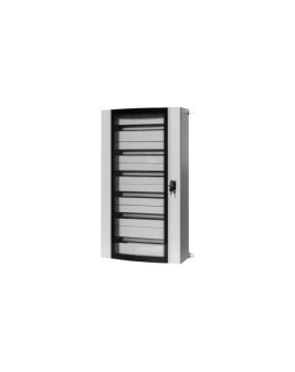 Szafa metalowa MISTRAL szklane drzwi - 600x900x200 mm 120 modułów, 5 rzędów IP55
