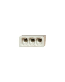 Szybkozłączka instalacyjna 2,5 mm2 - 3 styki - opakowanie 10 szt.