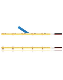 TaśmaLED Professional COB IP65, heat shrink, 8mmx5m naturalna 24V 3 lata gwarancji