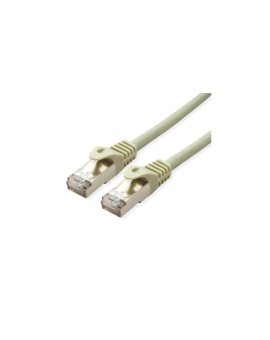 Kabel krosowy VALUE Cat.6A (Class EA) S/FTP (PiMF), żyła pełna, LSOH, szary, 90 m