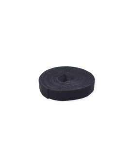 VALUE rzep na rolce, 10 mm, czarny, 25 m