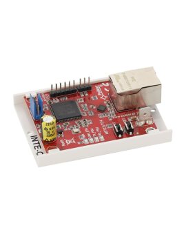 Interfejs Ethernet INTE-C przeznaczony do współpracy z zasilaczami serii EN54C-LCD oraz HPSG3-LCD