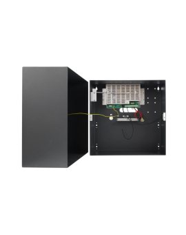 Zasilacz buforowy impulsowy w obudowie metalowej 414x408x190mm z sygnalizacją LED, Grade 3 HPSG3 27, 6V/5A/2x40Ah