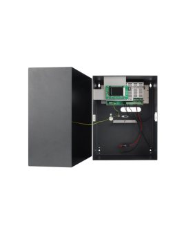 Zasilacz buforowy impulsowy w obudowie metalowej 314x408x190mm z panelem LCD, Grade 3 HPSG3 27,6V/2A/2x17Ah/LCD