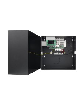 Zasilacz buforowy impulsowy w obudowie metalowej 414x407x190mm, z panelem LCD, Grade 3 HPSG3 13, 8V/10A/65Ah/LCD