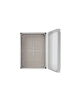 Obudowa ABS 280x190x130, wodoszczelna z plastikowymi śrubami i płytą montażową AWB281913