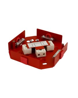 Puszka instalacyjna przeciwpożarowa rozgałęźna 2×2,5mm2 120x37x120mm 450V bez bezpieczników AWOP-225SR