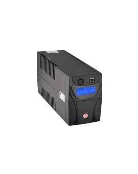 GT UPS POWERbox Tower 650VA/360W Line-Interactive 2xSCHUKO 12V-7Ah LCD
