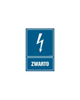 ZNAK - HG004 Zwarto 70 x 105 cm FN - Folia samoprzylepna