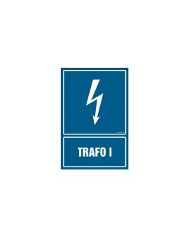 ZNAK - HG043 Trafo I 10 x 15 cm FN - Folia samoprzylepna