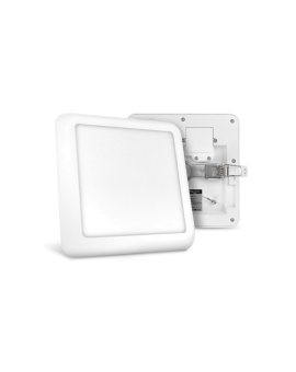 Plafon LED 2w1 Pherkad Square 8/12W 3000K-6000K IP44 Natynkowy Podtynkowy