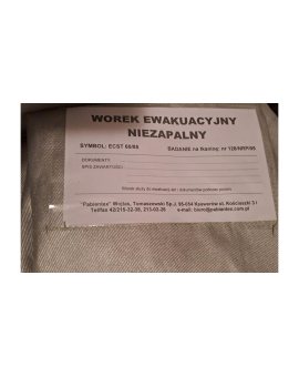 Worek ewaluacyjny Ecst 60/85