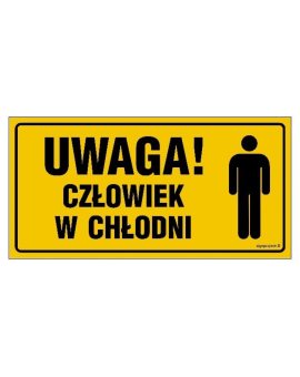 ZNAK - NC024 Obiekt klimatyzowany 90 x 30 cm PN - Płyta 1mm