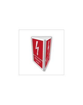 ZNAK - BC807 Wyłącznik prądu (3D dościenny) 25 x 37,5 cm PN - Płyta 1mm