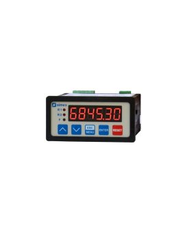 Ekonomiczny licznik elektroniczny tablicowy – wejście 10-30V DC liczące skalowalne – wyjście zasilające 24V – Modbus - SLE-73