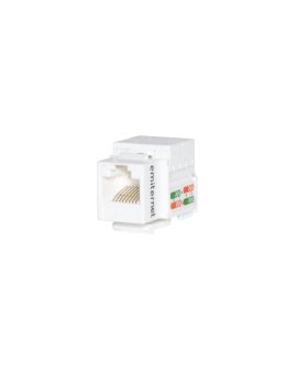 Gniazdo UTP RJ 45 kat.6 keystone biały EM/FA-2630AK-8-C6