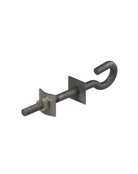 Śruba hakowa M16 L250 ocynk ogniowy S3012C SH16L250