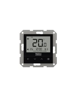 TECH F-4Z V2 - Regulator pokojowy bezprzewodowy doramkowy kolor czarny