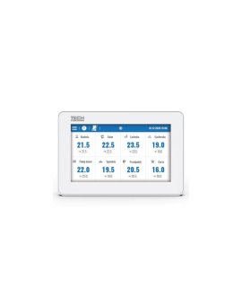 TECH M-12 - Panel kontrolny do listwy L-12 przewodowy kolor biały