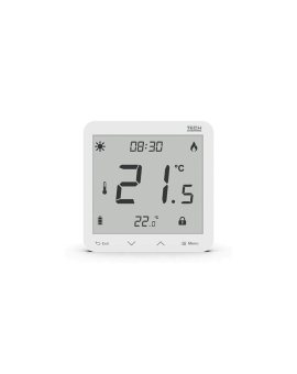 TECH ST-297Z V3 - Regulator pokojowy przewodowy dwustanowy kolor biały zasilany 230V