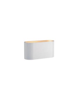 SQUALLA G9 KINKIET G9 250V IP20 80x80x160mm BIAŁY ZŁOTY