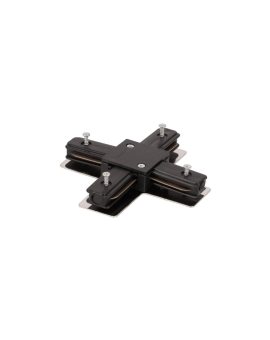 Łącznik X do szyny SEVA X Connector Black, czarny EDO777422 EDO