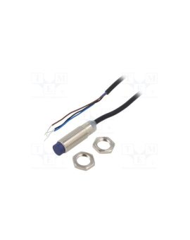 XS212BLPAL5 Czujnik indukcyjny, Output: PNP / NO, 0÷4mm, 10÷36VDC, M12, 5m, Szczelność: IP67