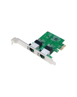 PC0075 Karta komputerowa: PCIe, RJ45 gniazdo x2, PCI Express 2.0