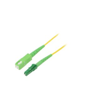 FPSLS05 Patch cord światłowodowy OS2 LC/APC,SC/APC 5m LSZH żółty