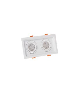 MDD MINI DUE GU10 X 2 GU10 250V IP20 110x210x40mm BIAŁY