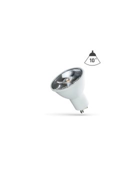 LED GU10 230V 6W SMD 10st NW z soczewką SPECTRUM