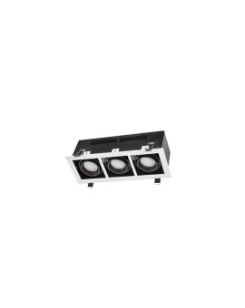 MODERN DAY MINI GU10 X 3 GU10 250V IP20 112x289x115mm BIAŁY, ŚRODEK CZARNY