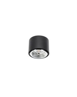 CHLOE AR111 NATYNKOWA GU10 250V IP20 120x85mm CZARNY okrągła nieruchoma