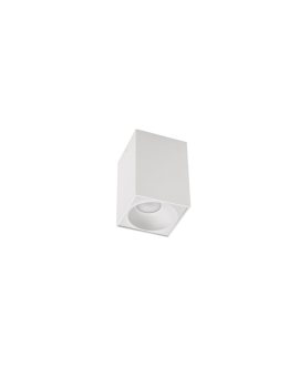 CHLOE ELEMENTO NATYNKOWA GU10 250V IP20 95x95x138mm BIAŁY kwadrat.