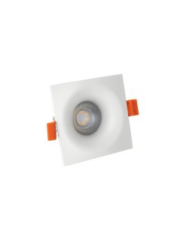 FIALE V GU10 OCZKO GU10 250V IP20 85x85x35mm BIAŁY kwadrat.
