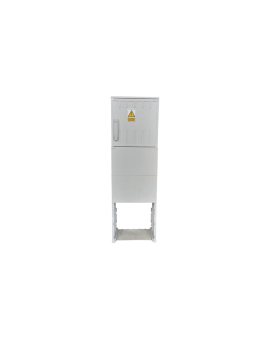Obudowa termoutwardzalna 40x42 z fundamentem pusta IP44 lakier rozdzielnia elektryczna złącze kablowe 400x420x250 ZK44 Fundament